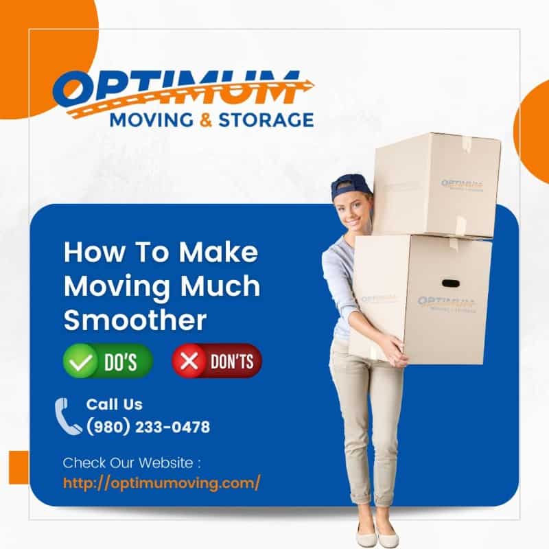 optimum moving & storage making moving much smoother.
